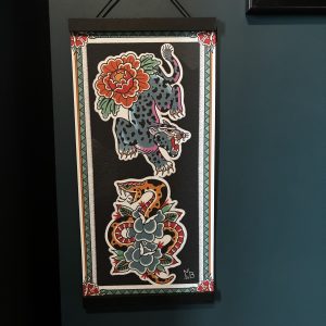 Leopard & Snake Print with Hanger